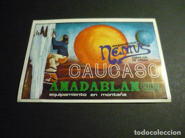 Autocollants de collection: PEGATINA EXPEDICION NEMUS TORREJON DE ARDOZ EQUIPAMIENTO EN MONTA&Ntilde;A