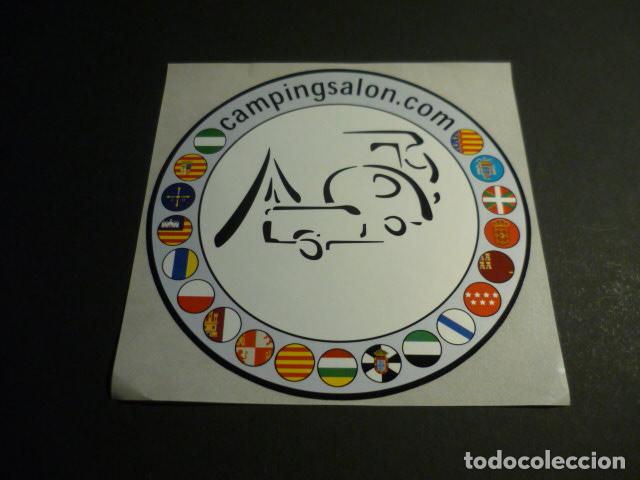 Pegatinas de colecci&oacute;n: PEGATINA CAMPING SALON