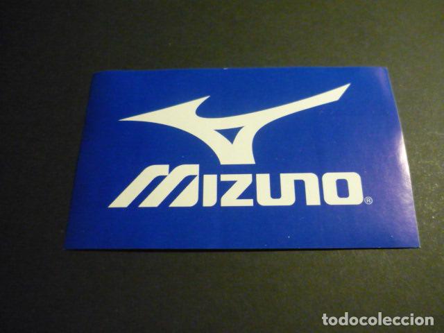Pegatinas de colecci&oacute;n: PEGATINA MIZUNO PUBLICIDAD