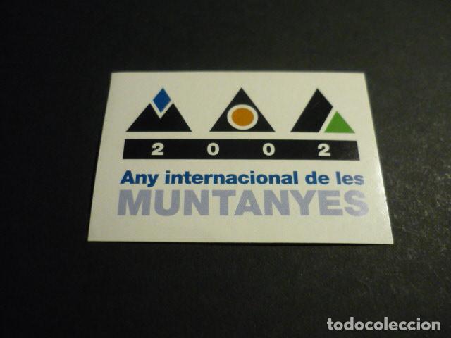 Pegatinas de colecci&oacute;n: PEGATINA 2002 ANY INTERNACIONAL DE LES MUNTANYES