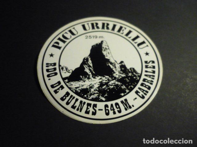 Pegatinas de colecci&oacute;n: PEGATINA PICO URRIELLU BULNES CABRALES ASTURIAS MONTA&Ntilde;ISMO