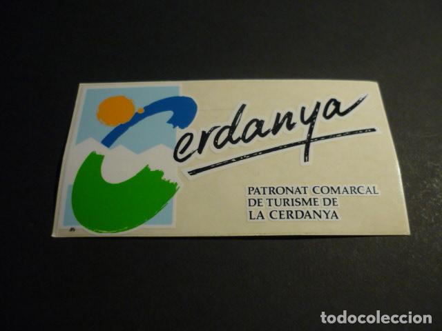 Pegatinas de colecci&oacute;n: PEGATINA CERDANYA PATRONAT COMARCAL DE TURISME DE LA CERDANYA