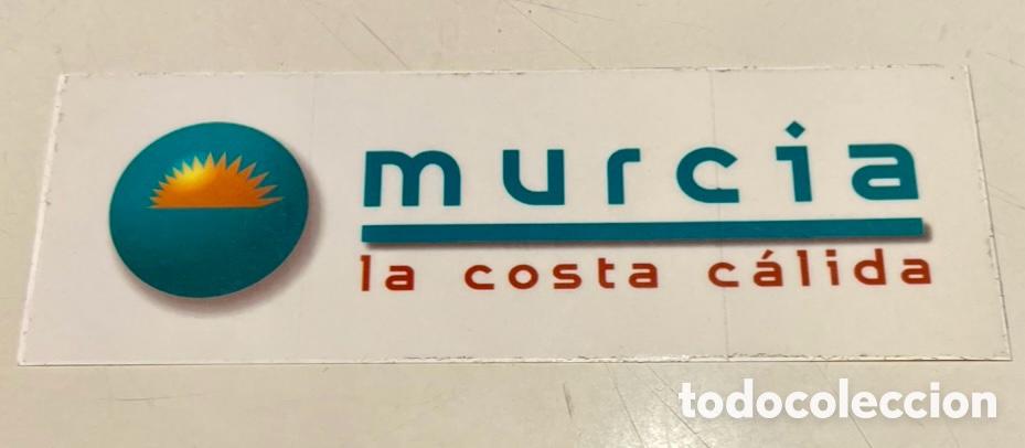 Pegatinas de colecci&oacute;n: Pegatina. La Costa C&aacute;lida. Murcia. A&ntilde;os 80.