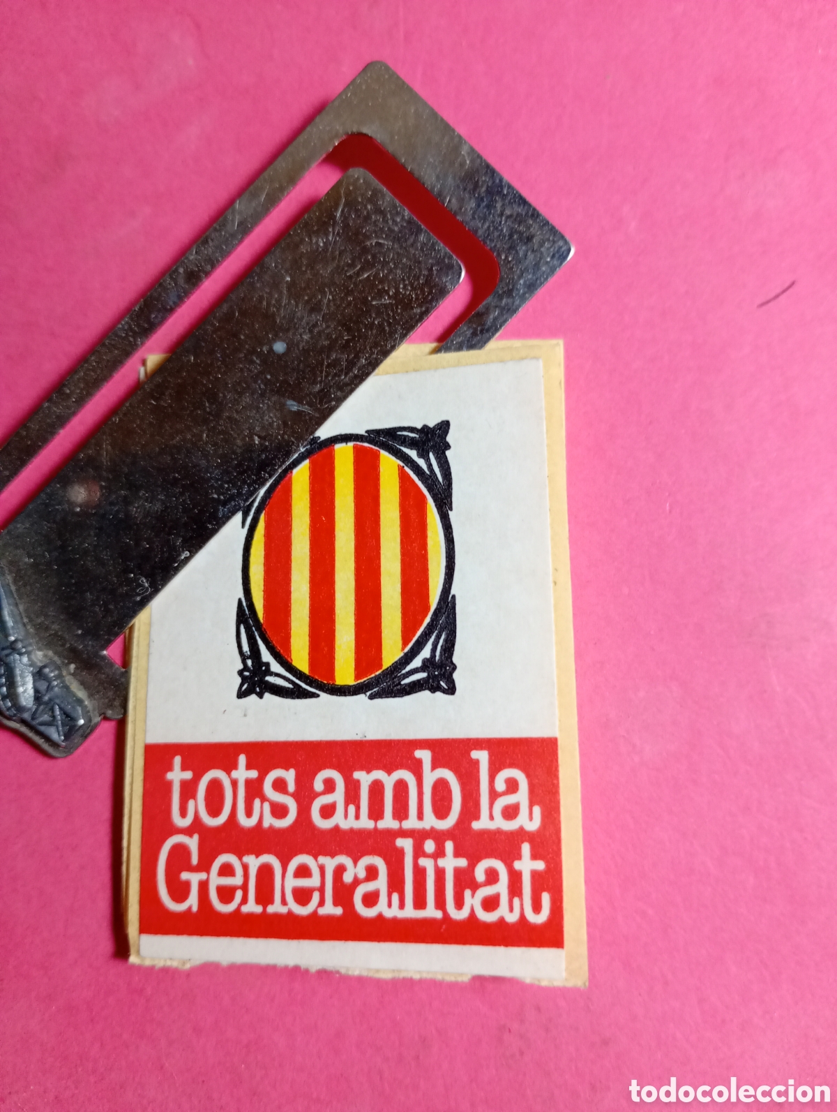 Pegatinas de colecci&oacute;n: TIRA DE 5 PETITES PEGATINES HISTORIQUES ''TOTS AMB LA GENERALITAT''