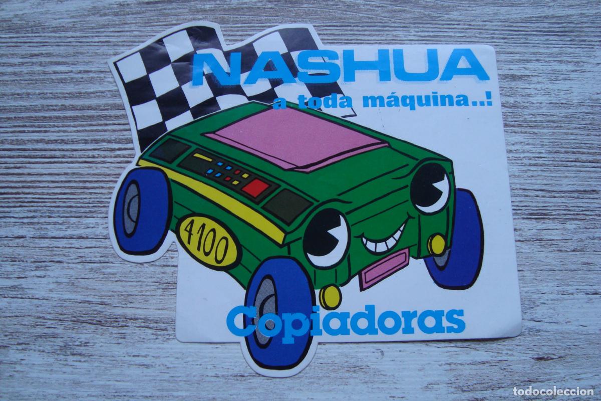 Pegatinas de colecci&oacute;n: ANTIGUA PEGATINA COPIADORAS NASHUA