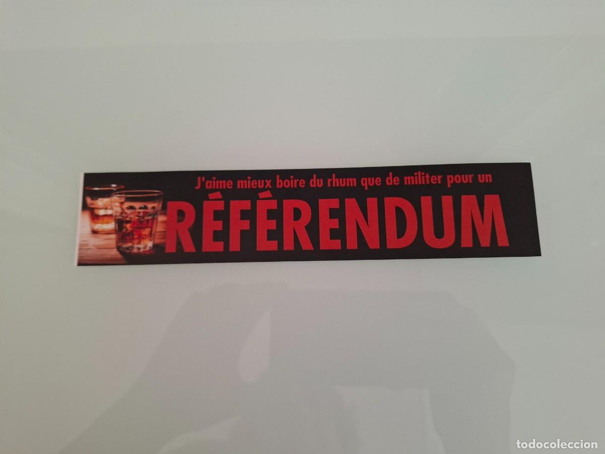 Pegatinas de colecci&oacute;n: PEGATINA R&Eacute;F&Eacute;RENDUM - CAMPA&Ntilde;A REFERENDUM DE QUEBEC - CANAD&Aacute; - FRANC&Eacute;S