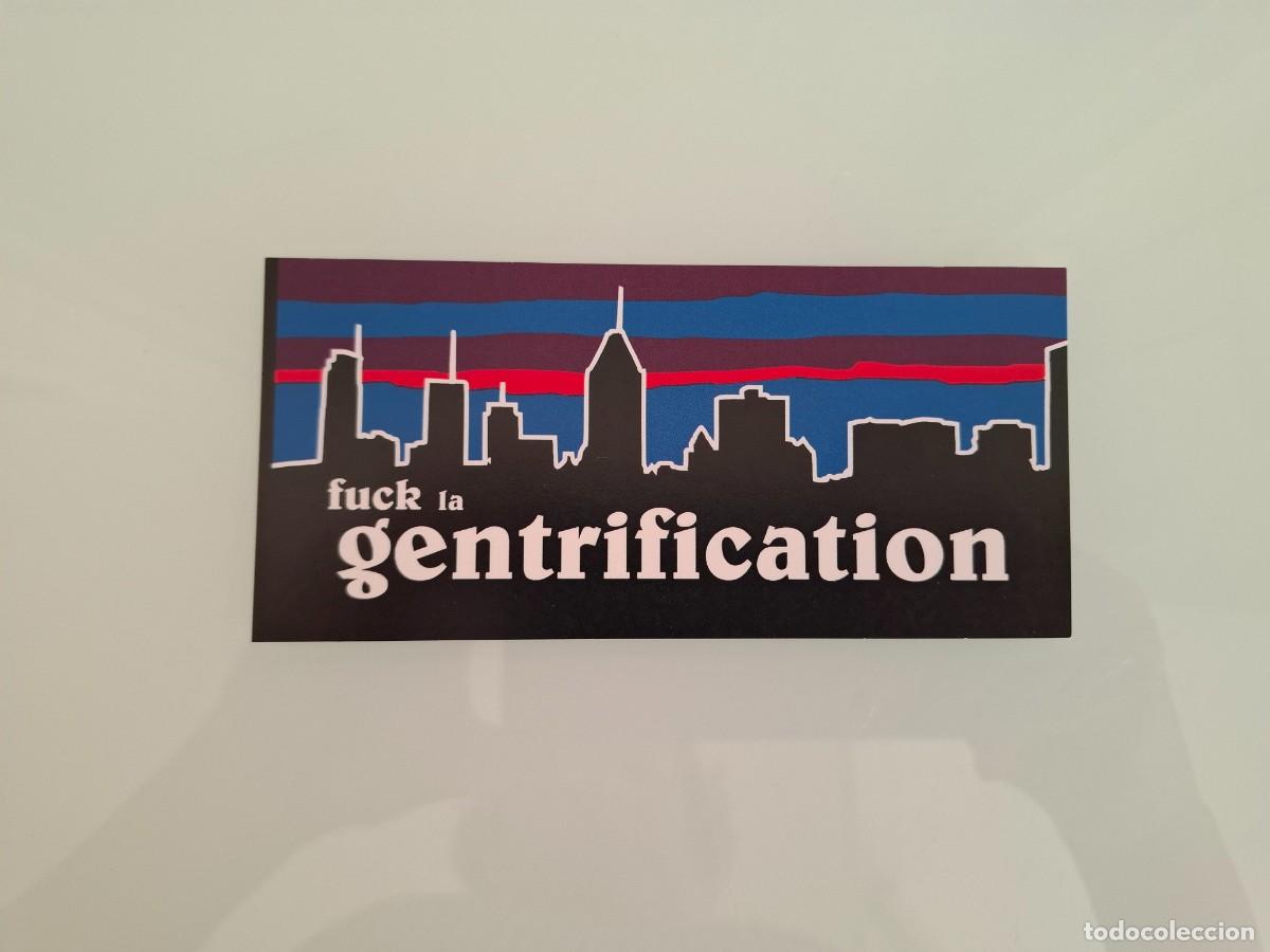 Pegatinas de colecci&oacute;n: PEGATINA FUCK LA GENTRIFICATION - GENTRIFICACI&Oacute;N - MONTREAL - CANAD&Aacute; - 2026