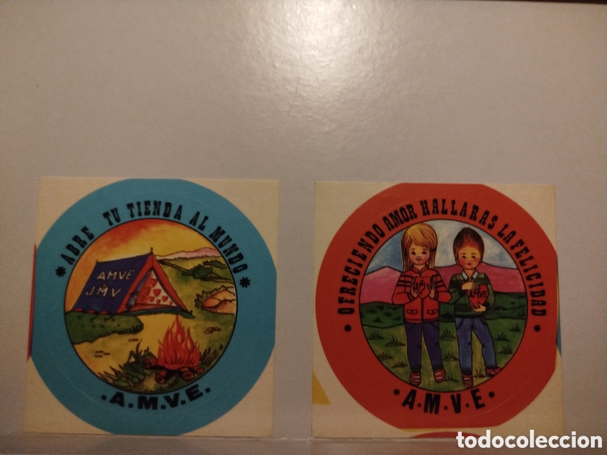 Pegatinas de colecci&oacute;n: solidaridad, misionero - Foto 1