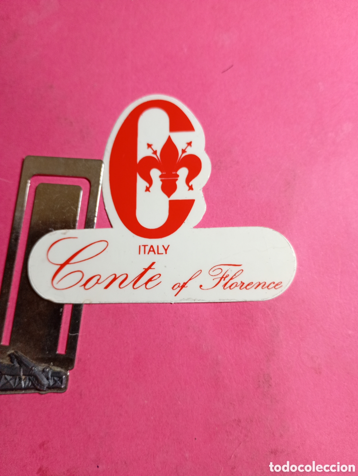Pegatinas de colecci&oacute;n: ITALIA ITALY FLORENCE FLORENCIA ''CONTE OF FLORENCE''