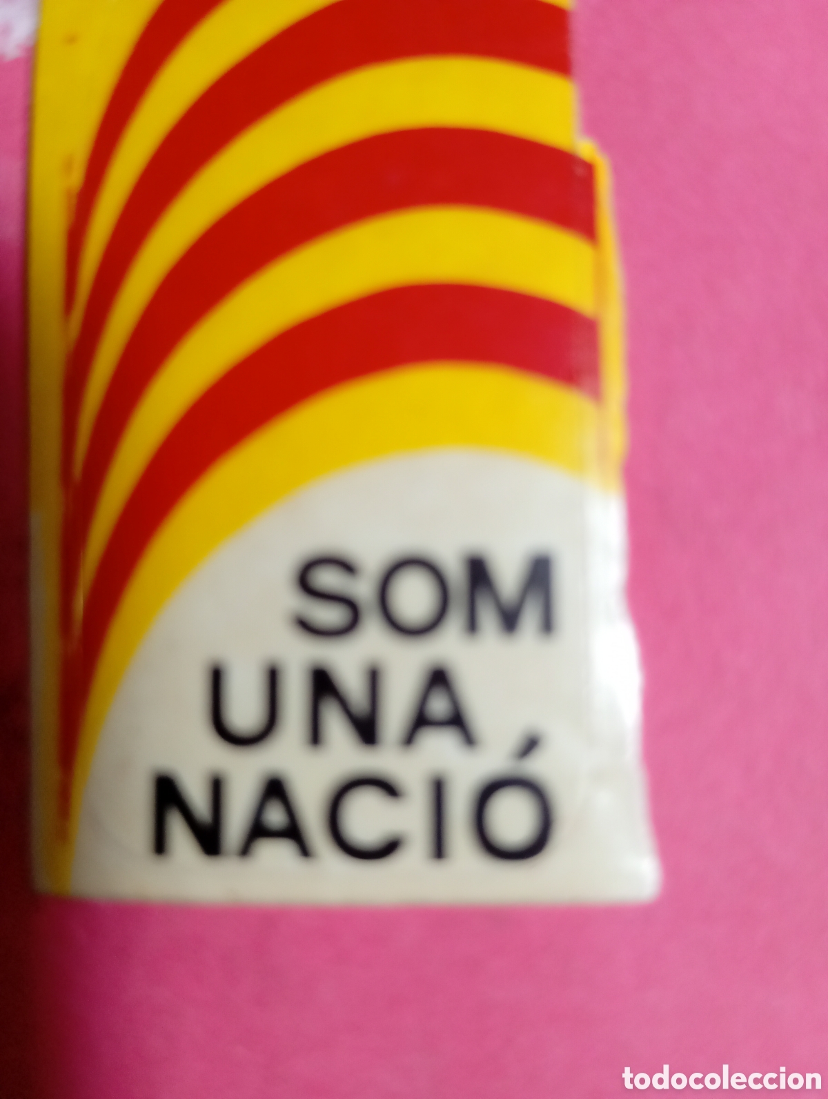 Pegatinas de colecci&oacute;n: CATALUNYA 16 PEGATINES DE CAIRE MOLT CATAL&Agrave; (algunes repetides, detalls a descripci&oacute;)