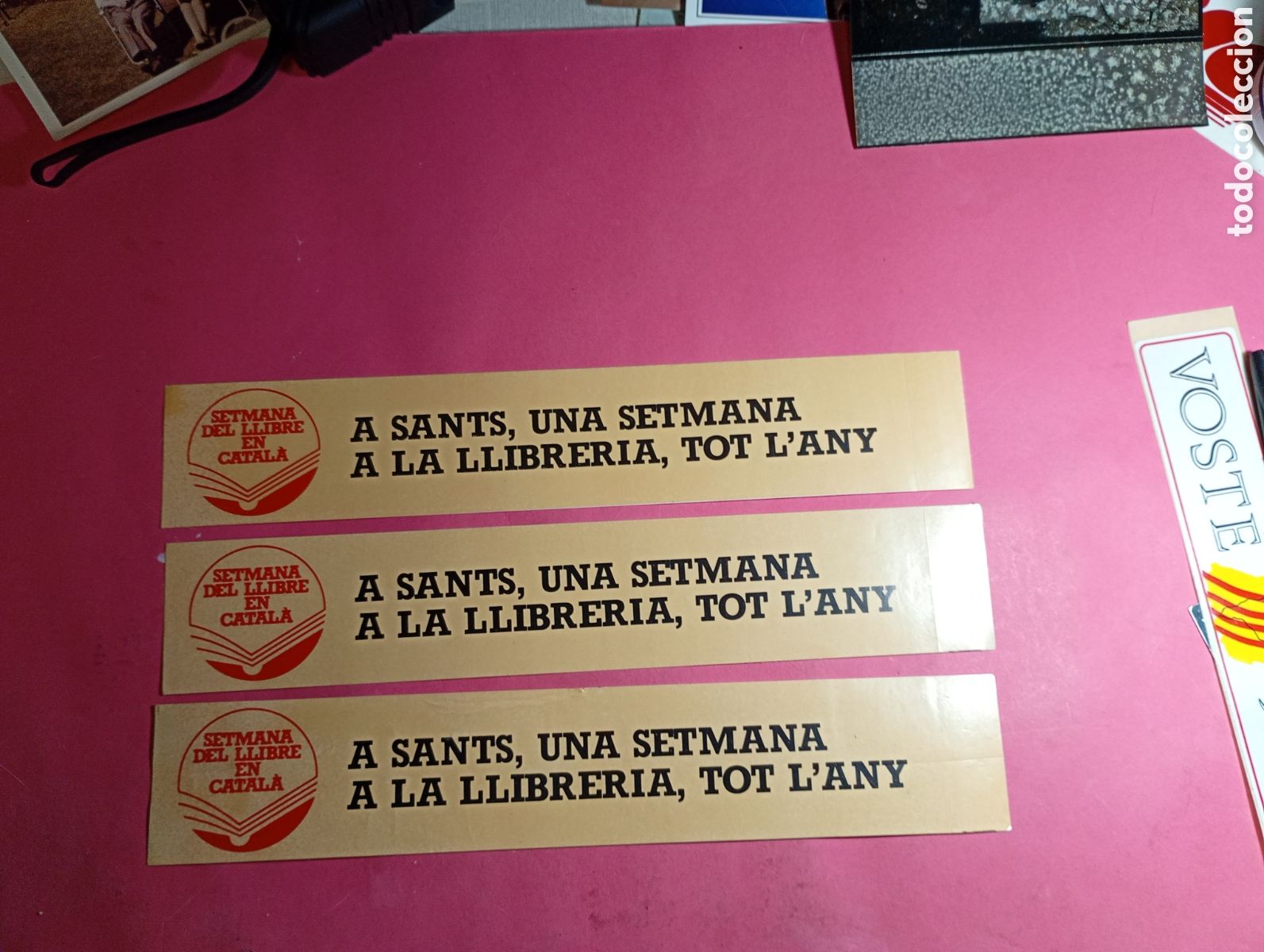 Pegatinas de colecci&oacute;n: CATALUNYA 16 PEGATINES DE CAIRE MOLT CATAL&Agrave; (algunes repetides, detalls a descripci&oacute;)