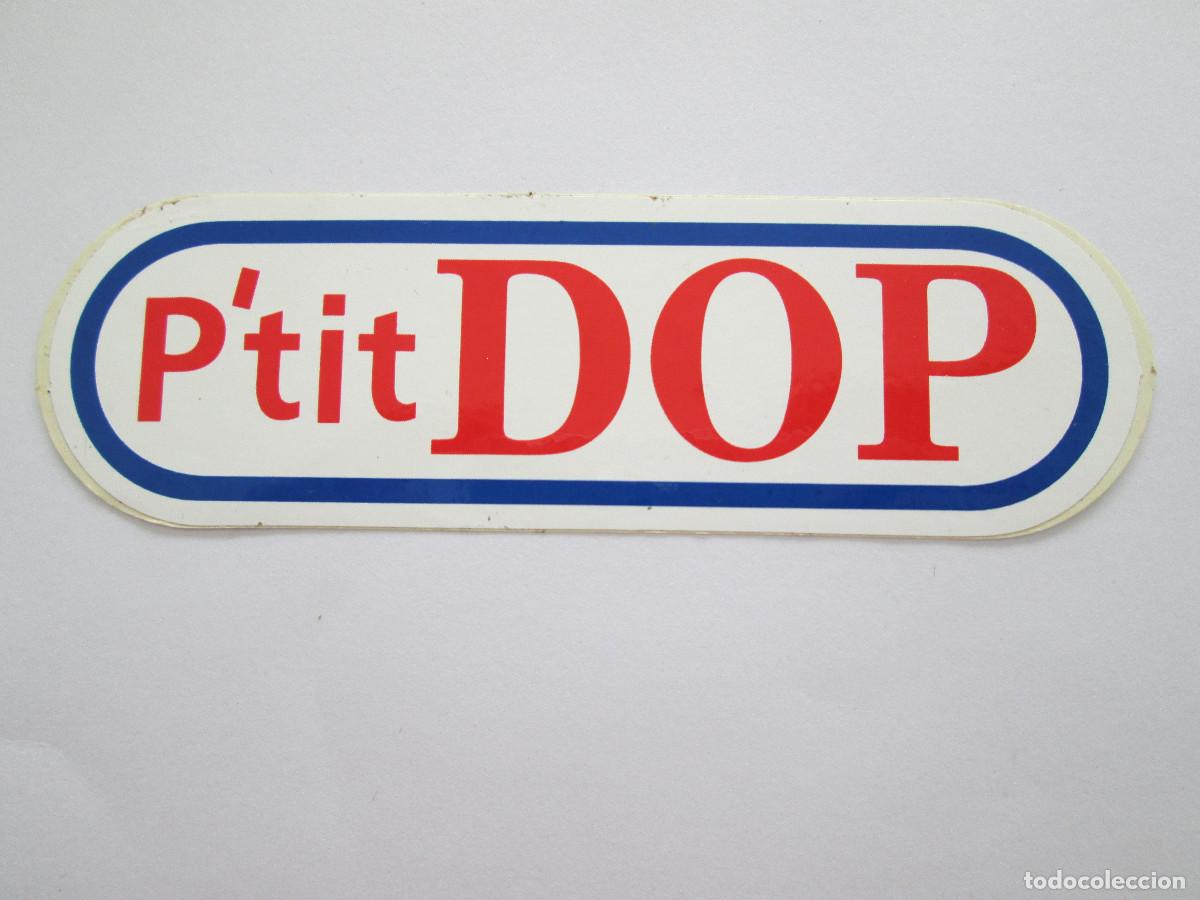 Pegatinas de colecci&oacute;n: PEGATINA P'TIT DOP - 11,5X3,5