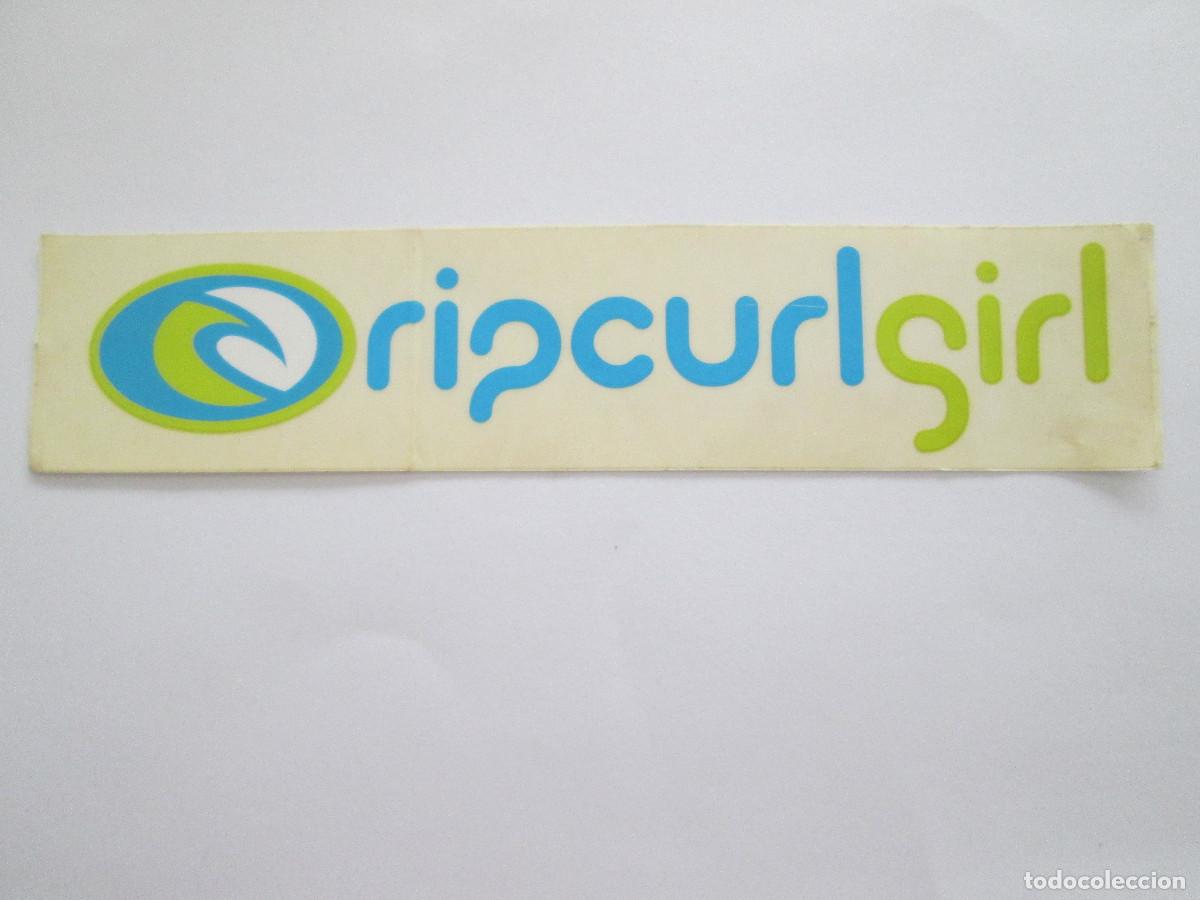 Pegatinas de colecci&oacute;n: PEGATINA RIPCURLGIRL - 15,5X3,5