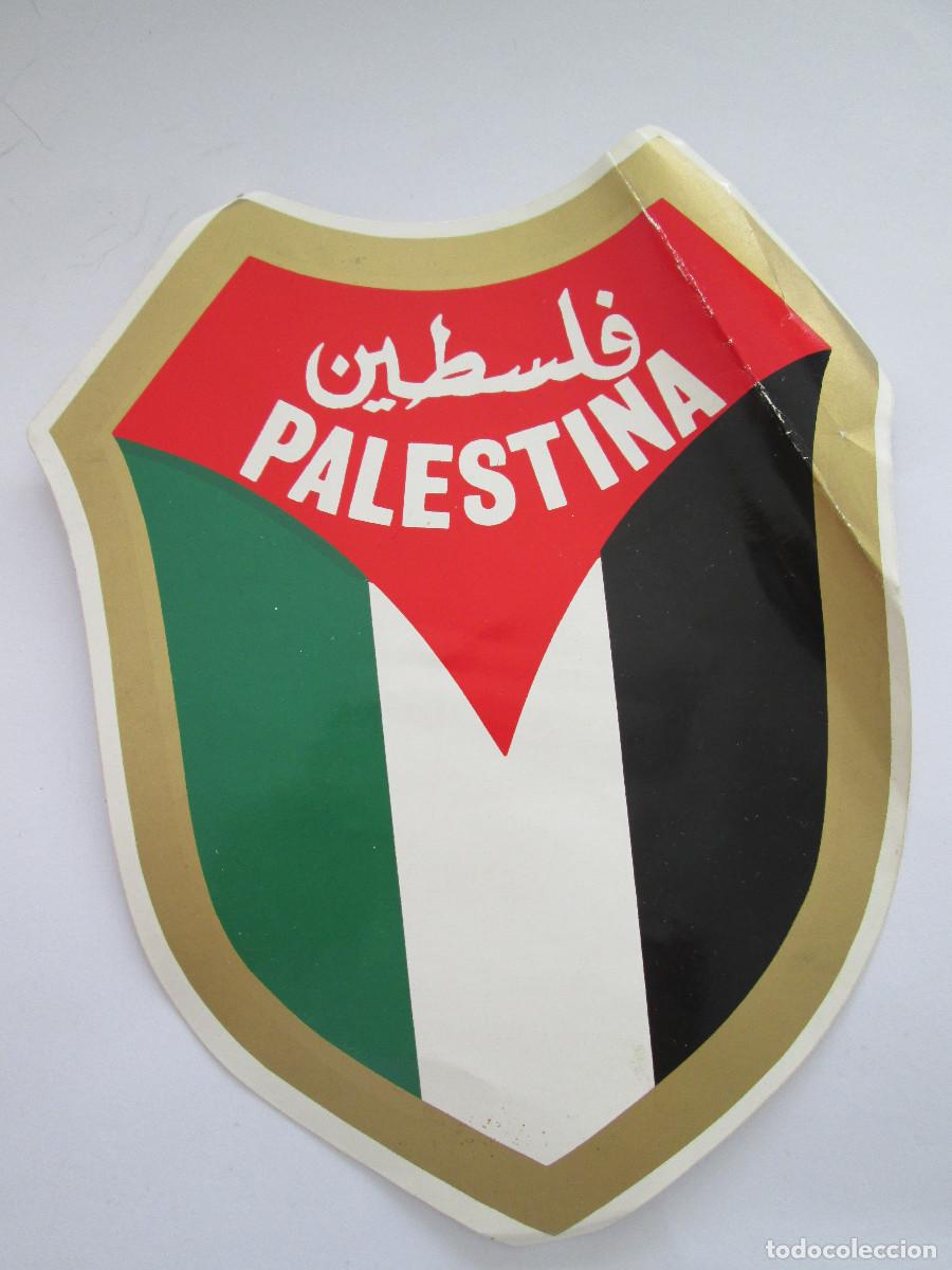 Autocollants de collection: PEGATINA GRANDE 18X15 - PALESTINA