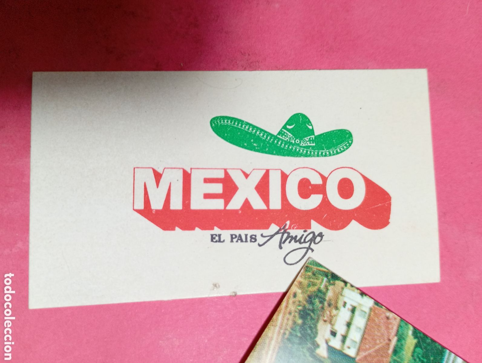Collection stickers: MEXICO EL PAIS AMIGO DIMINUTA PEGATINA