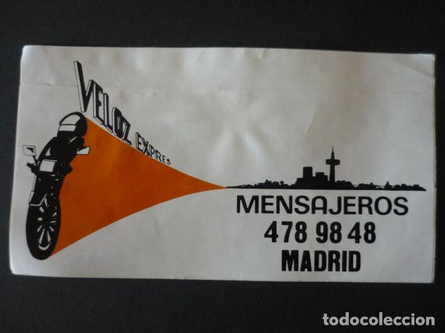 Collection stickers: PEGATINA VELOZ EXPRES MENSAJEROS