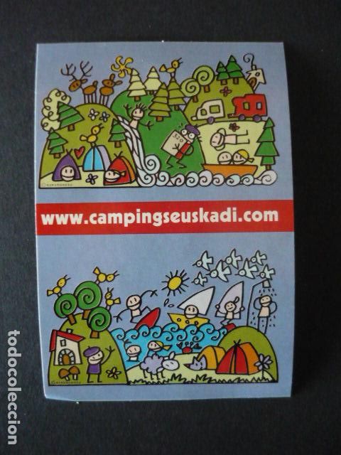 Pegatinas de colecci&oacute;n: PEGATINA CAMPINGS EUSKADI - Foto 1