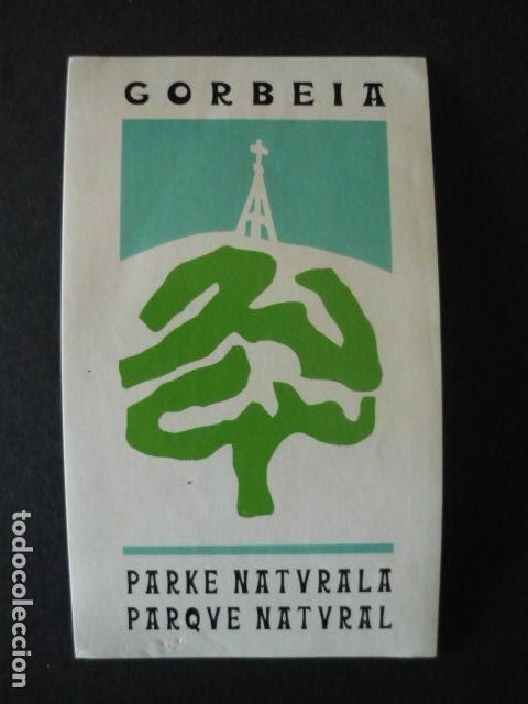 Pegatinas de colecci&oacute;n: PEGATINA GORBEIA PARQUE NATURAL PAIS VASCO EUSKADI