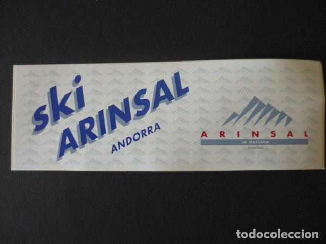 Pegatinas de colecci&oacute;n: PEGATINA SKI ARINSAL ANDORRA