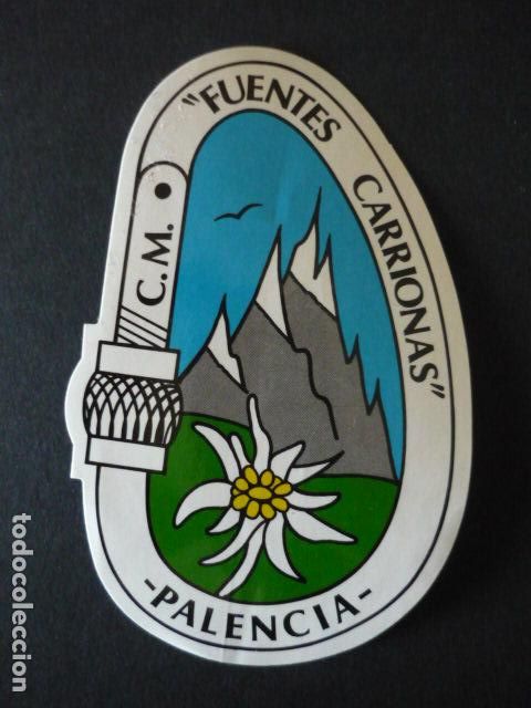 Pegatinas de colecci&oacute;n: PEGATINA C. M. FUENTES CARRIONAS PALENCIA