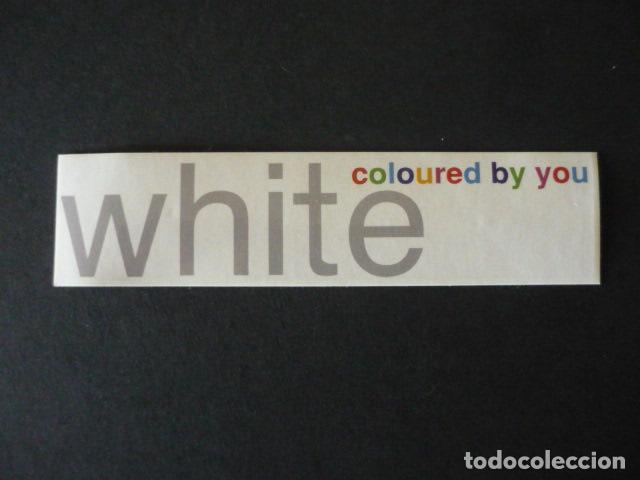 Collection stickers: PEGATINA WHITE COLOURED BY YOU