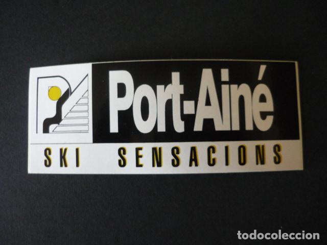 Pegatinas de colecci&oacute;n: PEGATINA PORT AIN&Eacute; SKI SENSACIONS