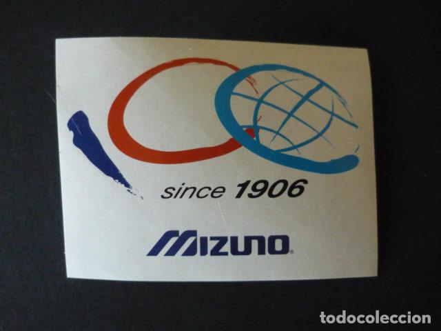 Pegatinas de colecci&oacute;n: PEGATINA MIZUNO PUBLICIDAD