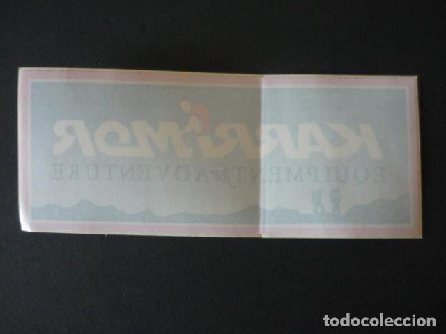 Pegatinas de colecci&oacute;n: PEGATINA KARRIMAR PUBLICIDAD