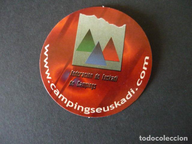 Pegatinas de colecci&oacute;n: PEGATINA CAMPINGS EUSKADI