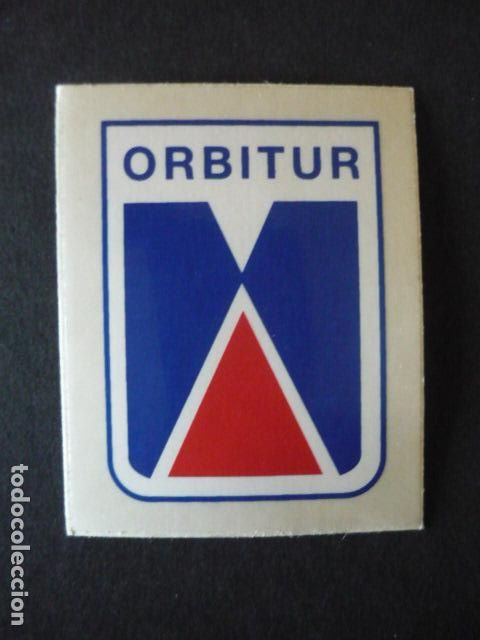 Pegatinas de colecci&oacute;n: PEGATINA ORBITUR PUBLICIDAD