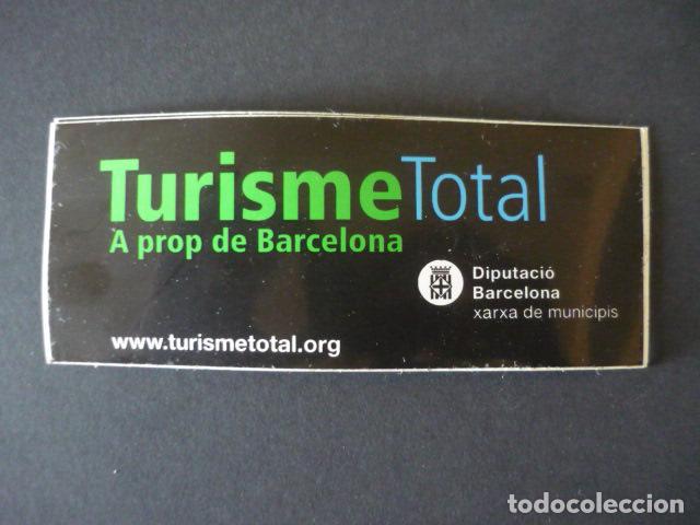 Pegatinas de colecci&oacute;n: PEGATINA TURISME TOTAL BARCELONA