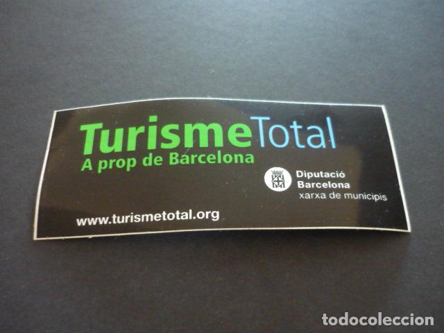 Pegatinas de colecci&oacute;n: PEGATINA TURISME TOTAL BARCELONA
