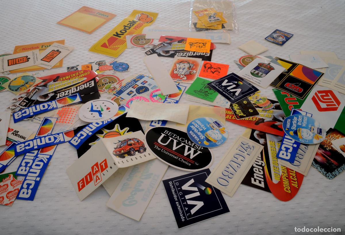 Pegatinas de colecci&oacute;n: GRAN LOTE DE PEGATINAS VARIADAS, VINTAGE