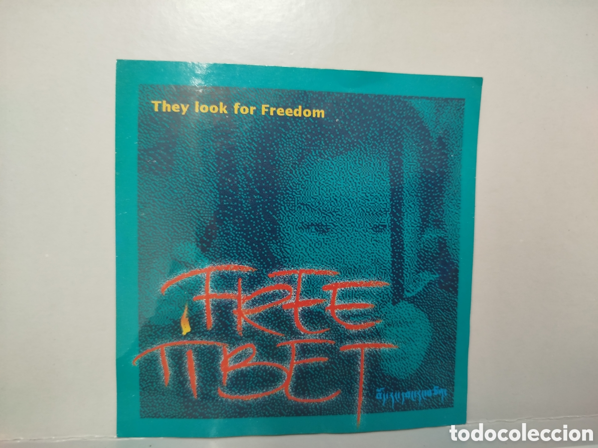 Pegatinas de colecci&oacute;n: Pegatina Free Tibet freedom