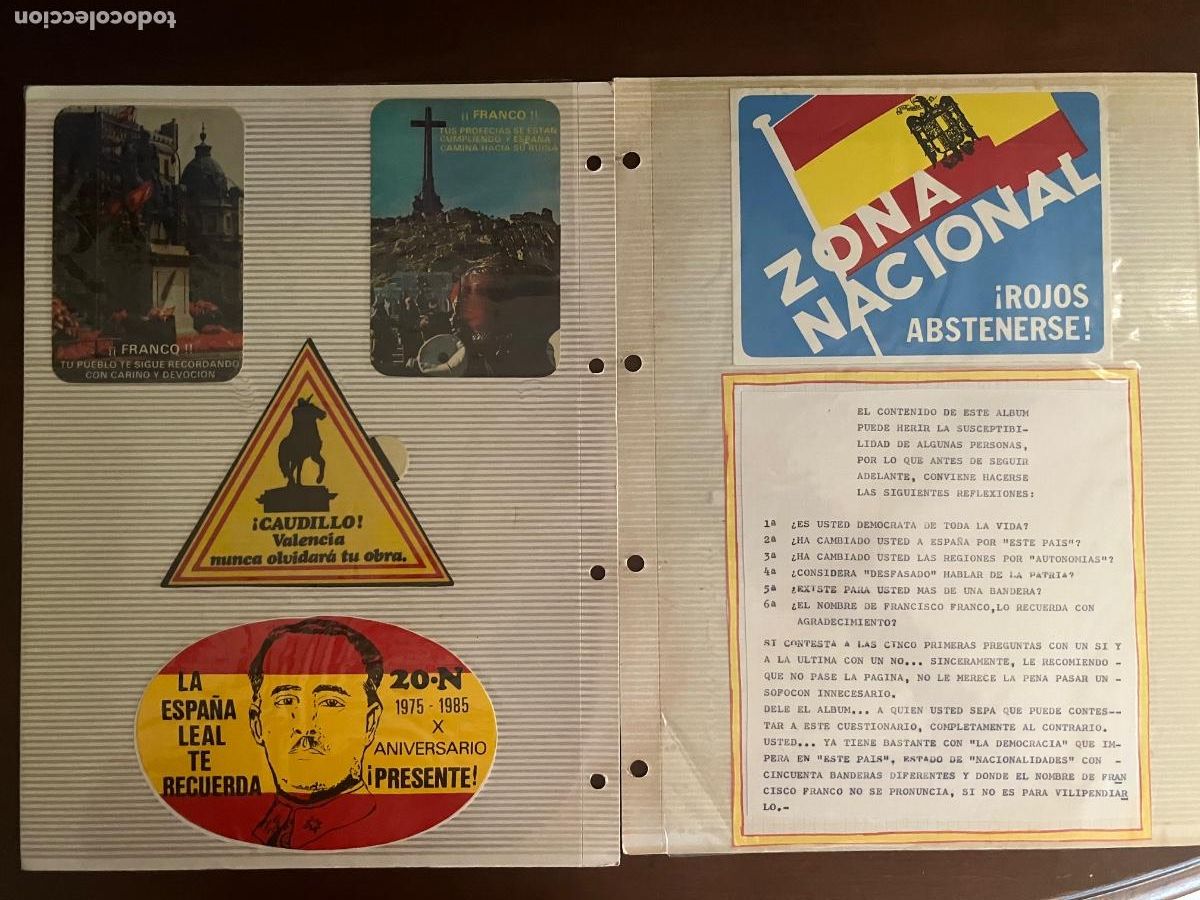 Pegatinas de colecci&oacute;n: 37 PEGATINAS DE FRANCISCO FRANCO - Foto 2