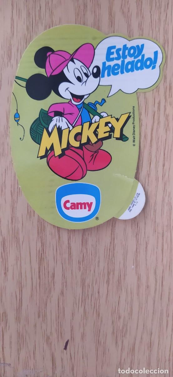 Pegatinas de colecci&oacute;n: PEGATINA CROMO MICKEY CROMO ESTOY HELADO! CAMY