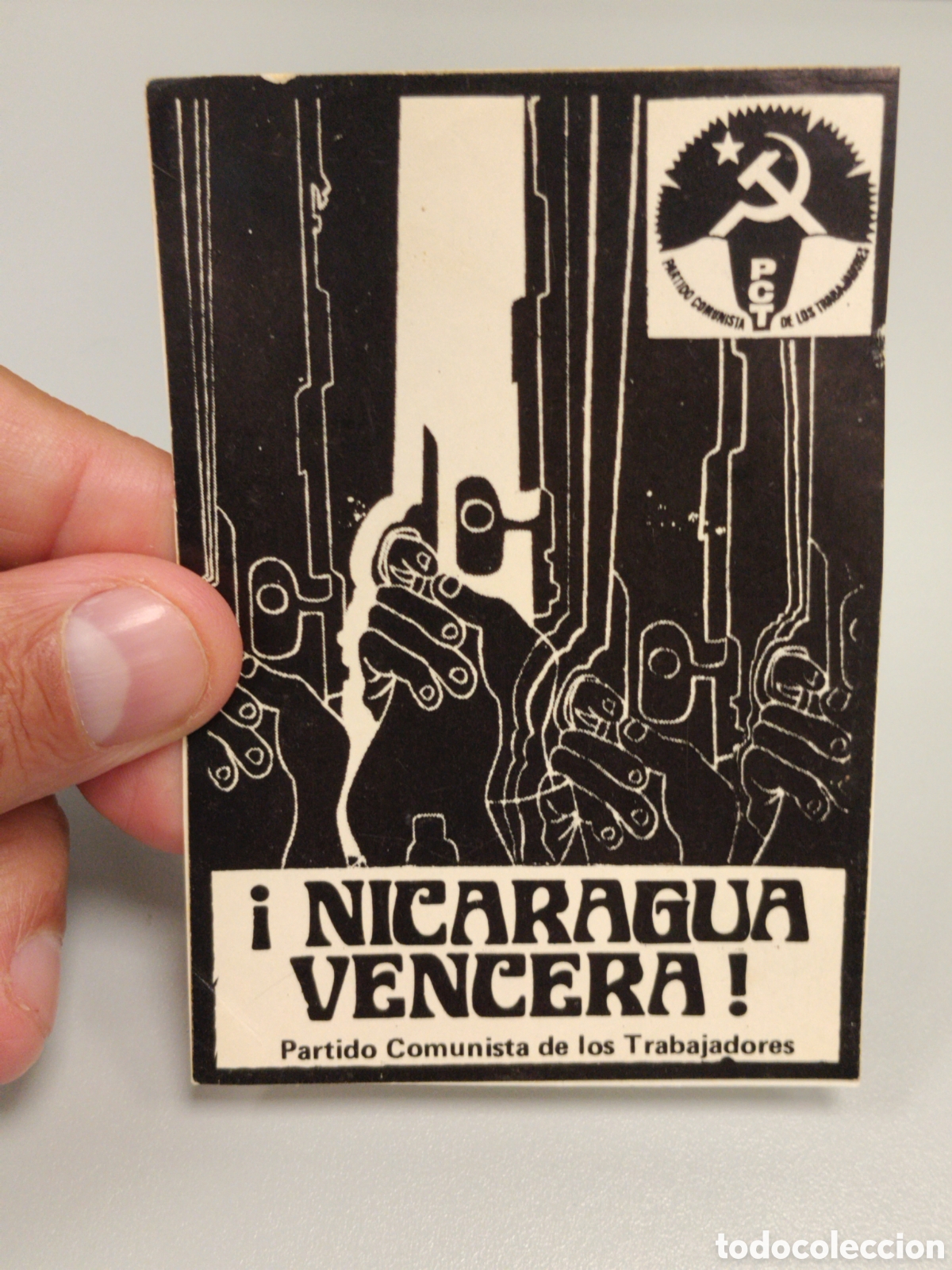 Pegatinas de colecci&oacute;n: Pegatina pol&iacute;tica psuc transici&oacute;n.Comunista.pce.ccoo.ort lcr.pcoe.mce.pte.cnt.oic.psoe