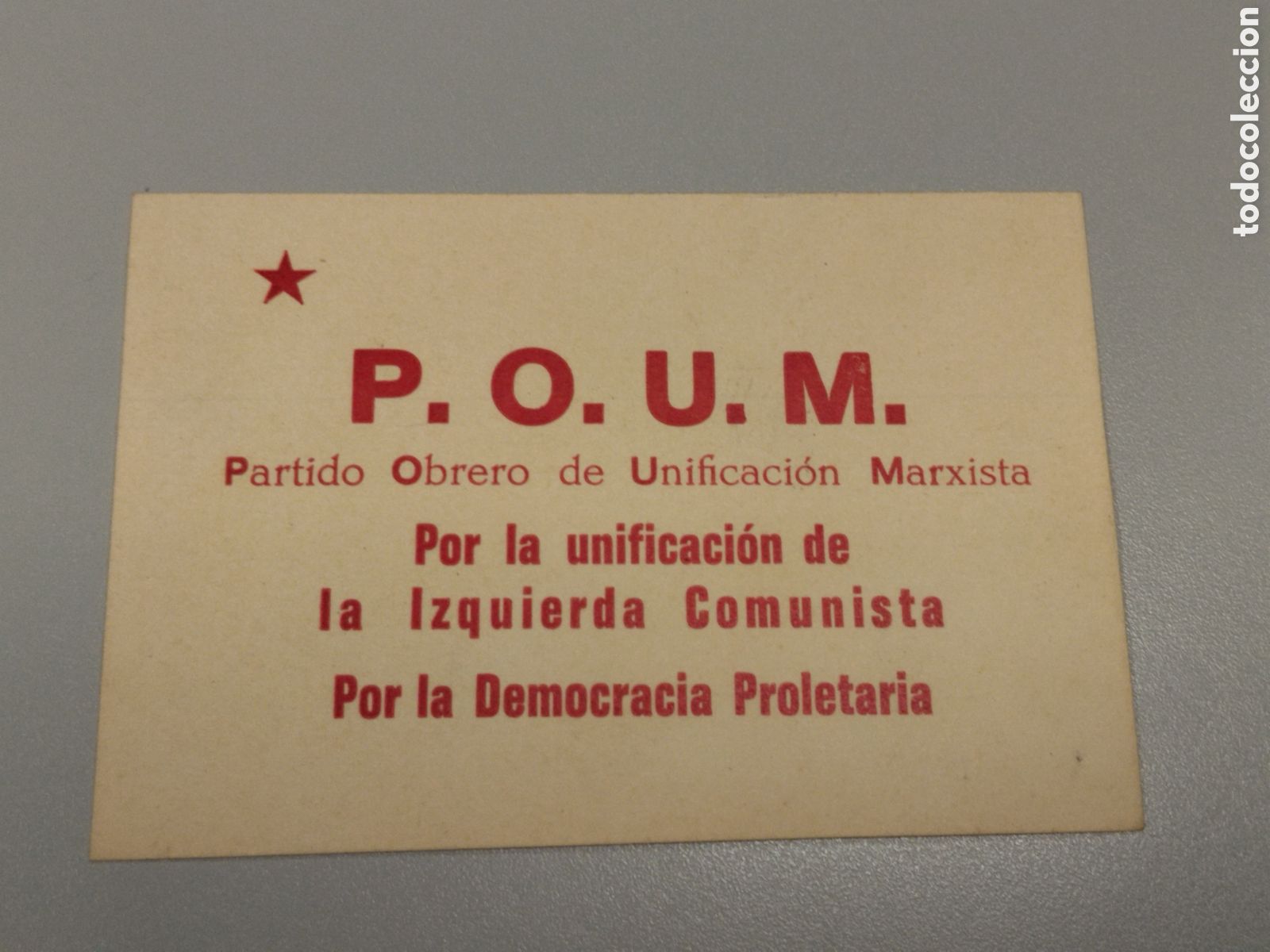 Pegatinas de colecci&oacute;n: Pegatina pol&iacute;tica psuc transici&oacute;n.Comunista.pce.ccoo.ort lcr.pcoe.mce.pte.cnt.oic.psoe