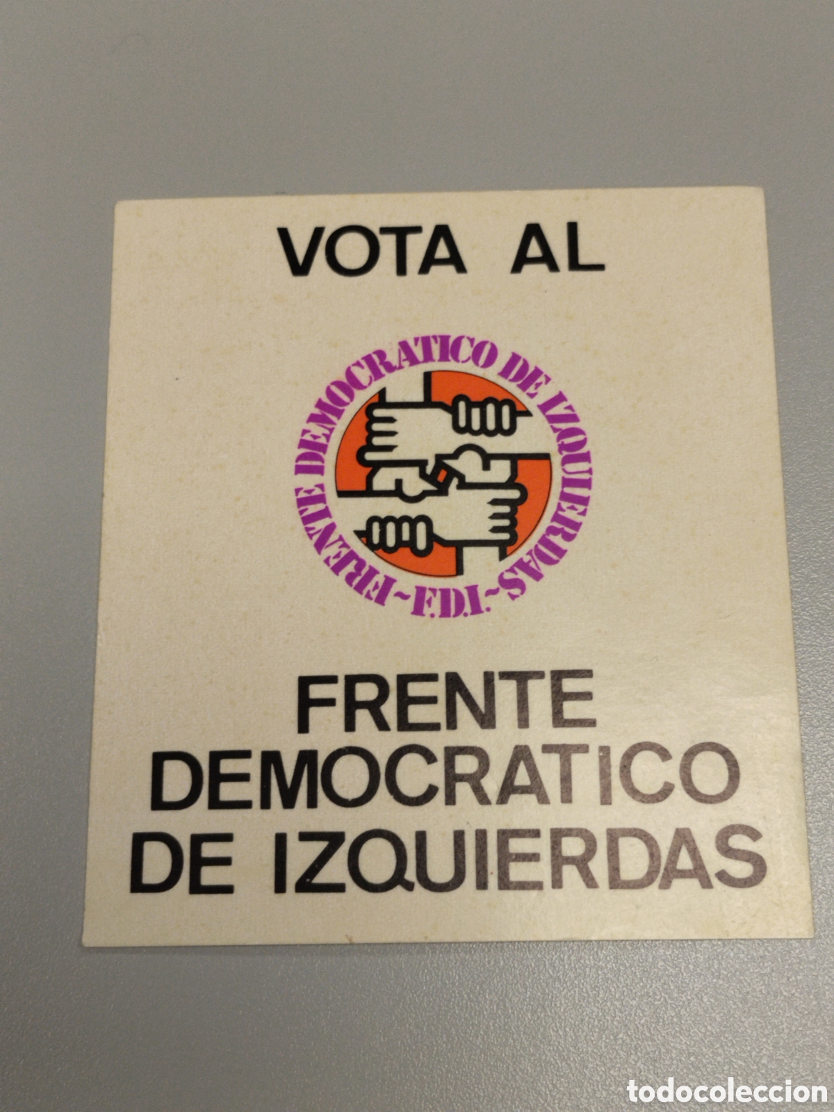 Pegatinas de colecci&oacute;n: Pegatina pol&iacute;tica psuc transici&oacute;n.Comunista.pce.ccoo.ort lcr.pcoe.mce.pte.cnt.oic.psoe