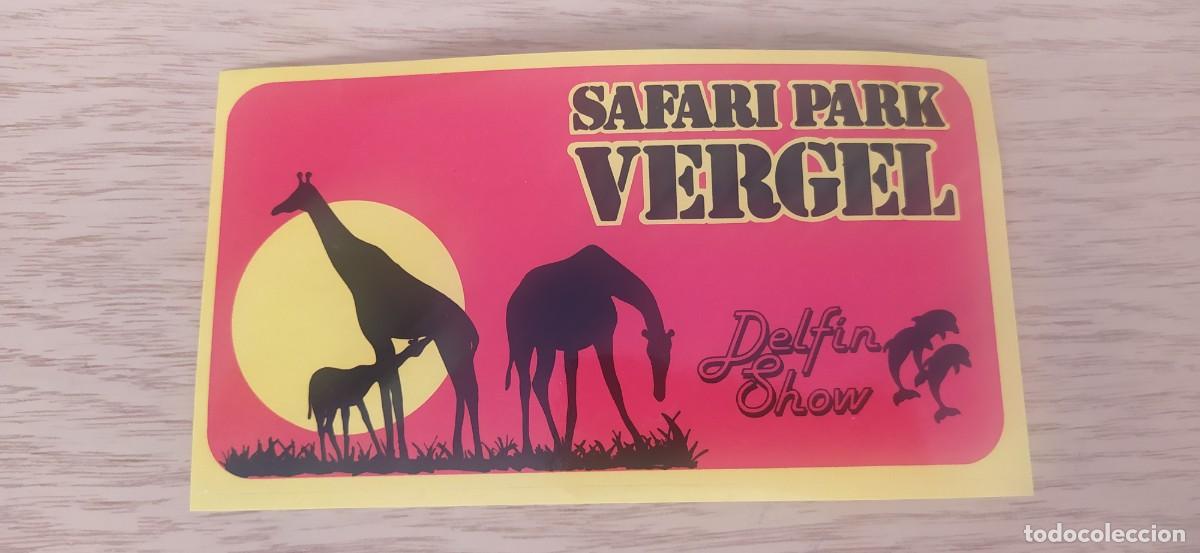 Pegatinas de colecci&oacute;n: PEGATINA CROMO SAFARI PARK VERGEL