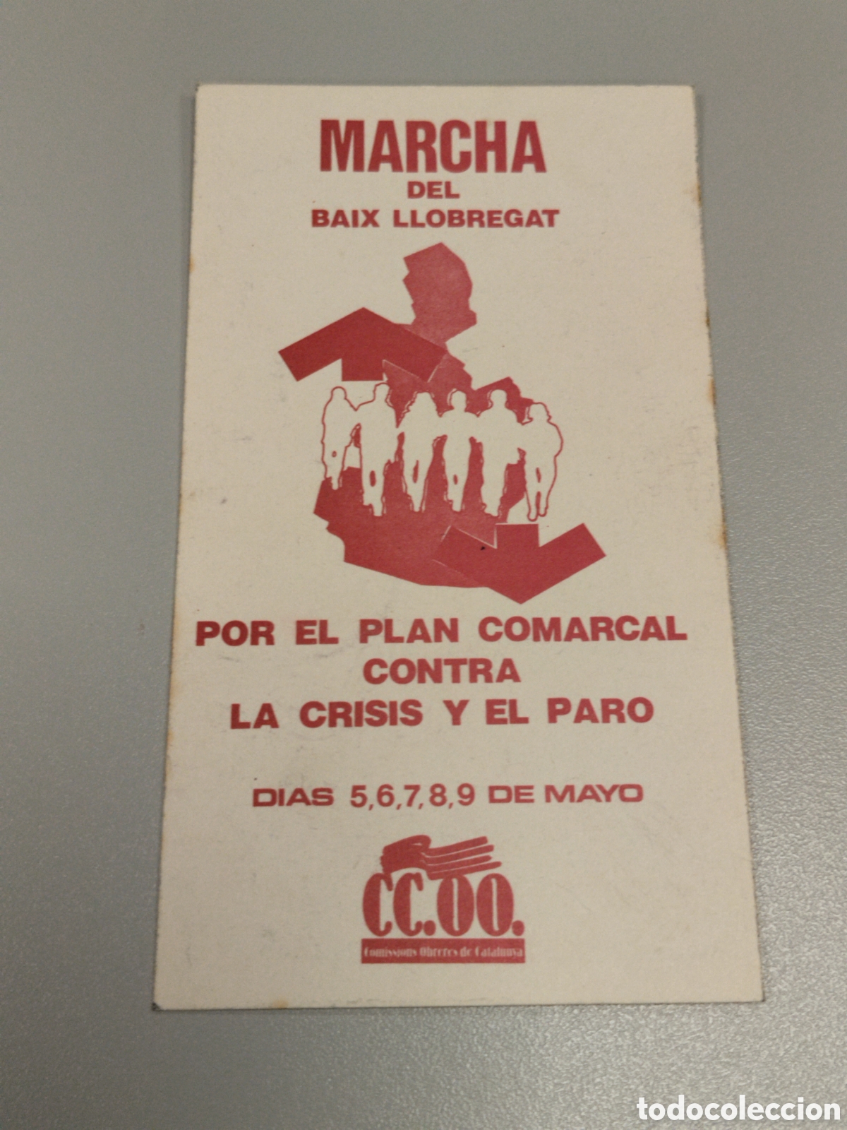 Pegatinas de colecci&oacute;n: Pegatina pol&iacute;tica transici&oacute;n sindical comisiones obreras.ccoo.ugt.pce.psuc.cnt.csut.su.ort.pte.lcr.o