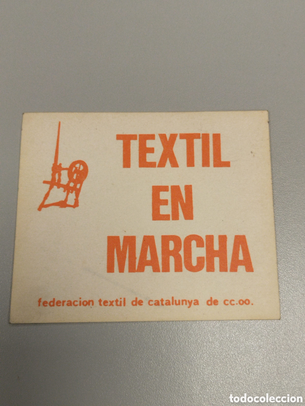 Pegatinas de colecci&oacute;n: Pegatina pol&iacute;tica transici&oacute;n sindical comisiones obreras.ccoo.ugt.pce.psuc.cnt.csut.su.ort.pte.lcr.o