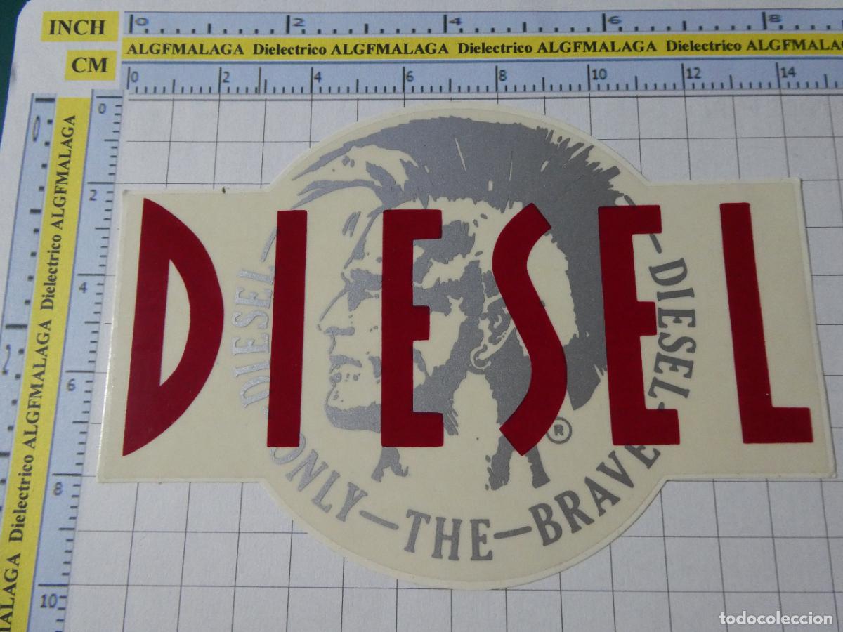 Pegatinas de colecci&oacute;n: PEGATINA DE MARCAS DE ROPA. DIESEL JEANS VAQUEROS. 5