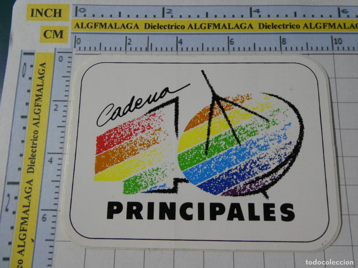 Pegatinas de colecci&oacute;n: PEGATINA DE RADIO TELEVISI&Oacute;N. CADENA 40 PRINCIPALES. 8