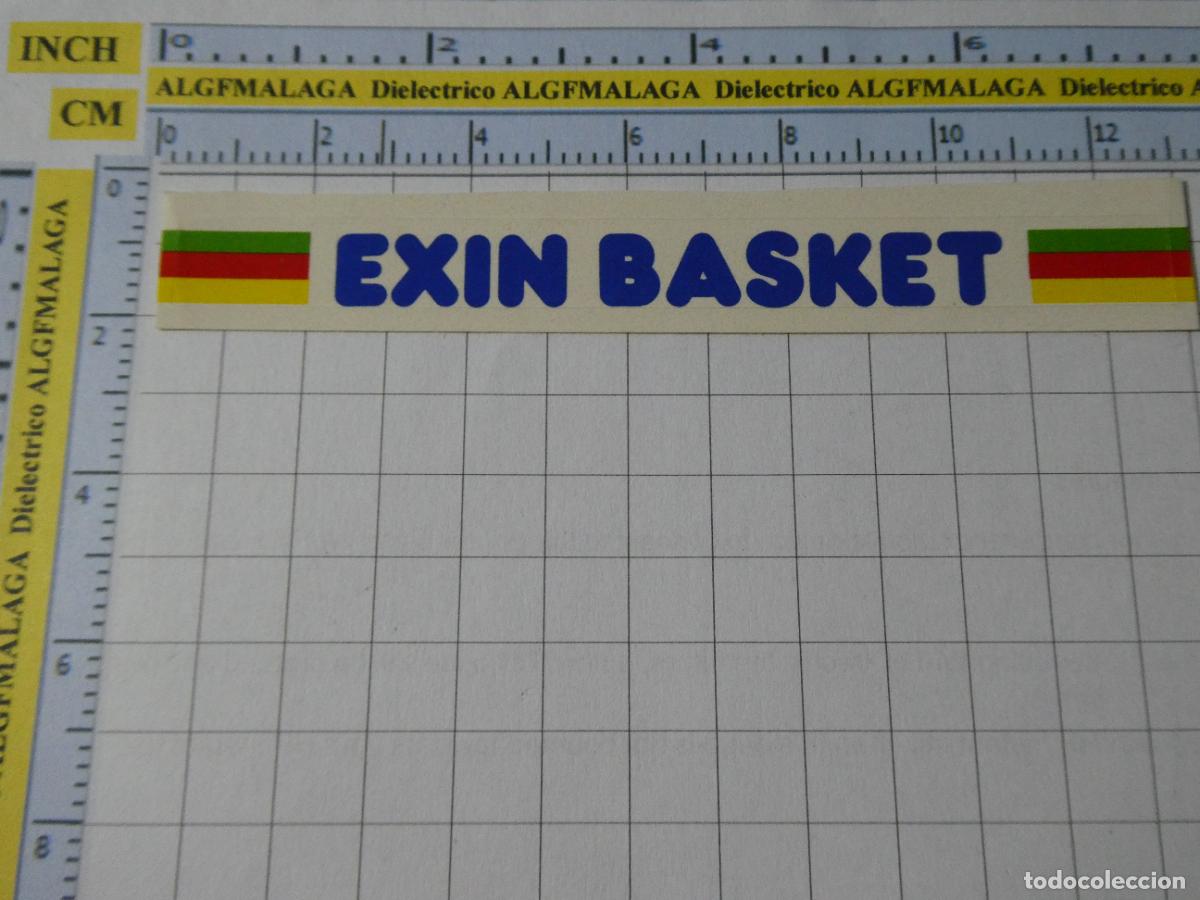 Pegatinas de colecci&oacute;n: PEGATINA JUEGOS JUGUETES ANTIGUOS. EXIN BASKET. 12