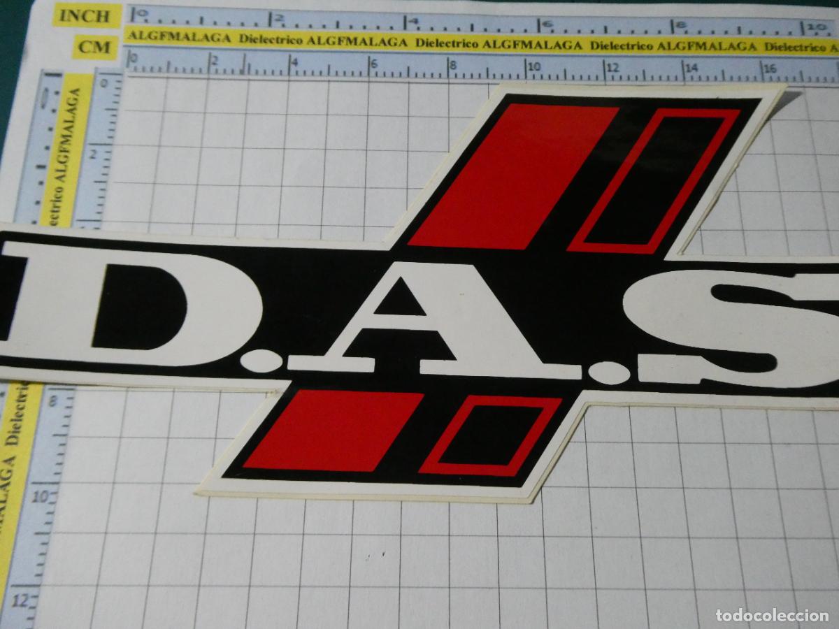 Pegatinas de colecci&oacute;n: PEGATINA DE RADIO SONIDO FABRICANTE ESPA&Ntilde;OL D.A.S. AUDIO 15