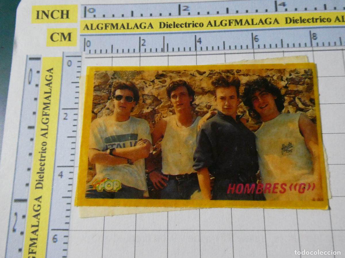Pegatinas de colecci&oacute;n: PEGATINA CROMO CROMITO. SUPER POP. GRUPO MUSICAL HOMBRES G. 19