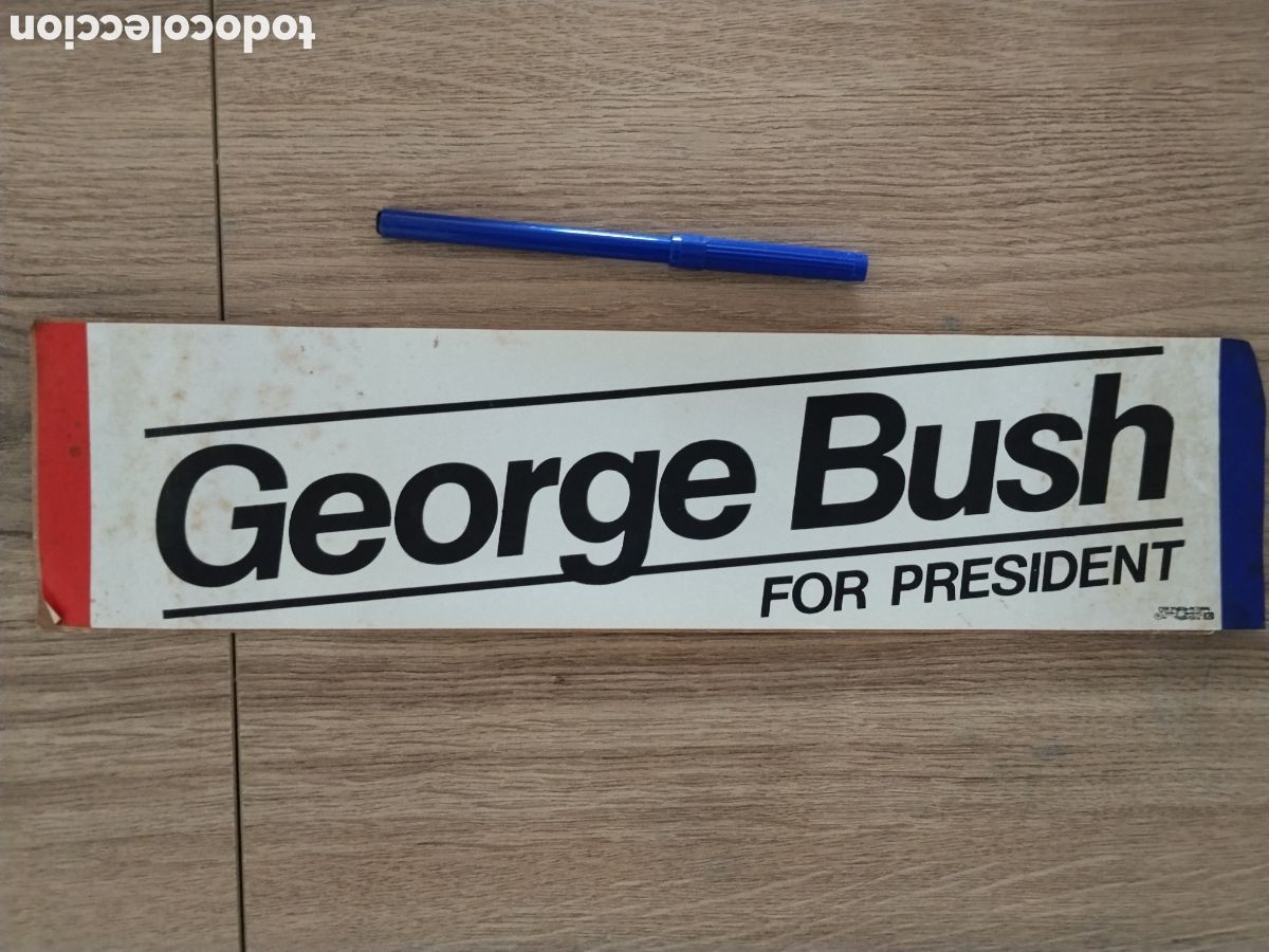 Pegatinas de colecci&oacute;n: Pegatina pol&iacute;tica estados unidos George Bush.partido republicano.partido dem&oacute;crata.reegan.eeuu