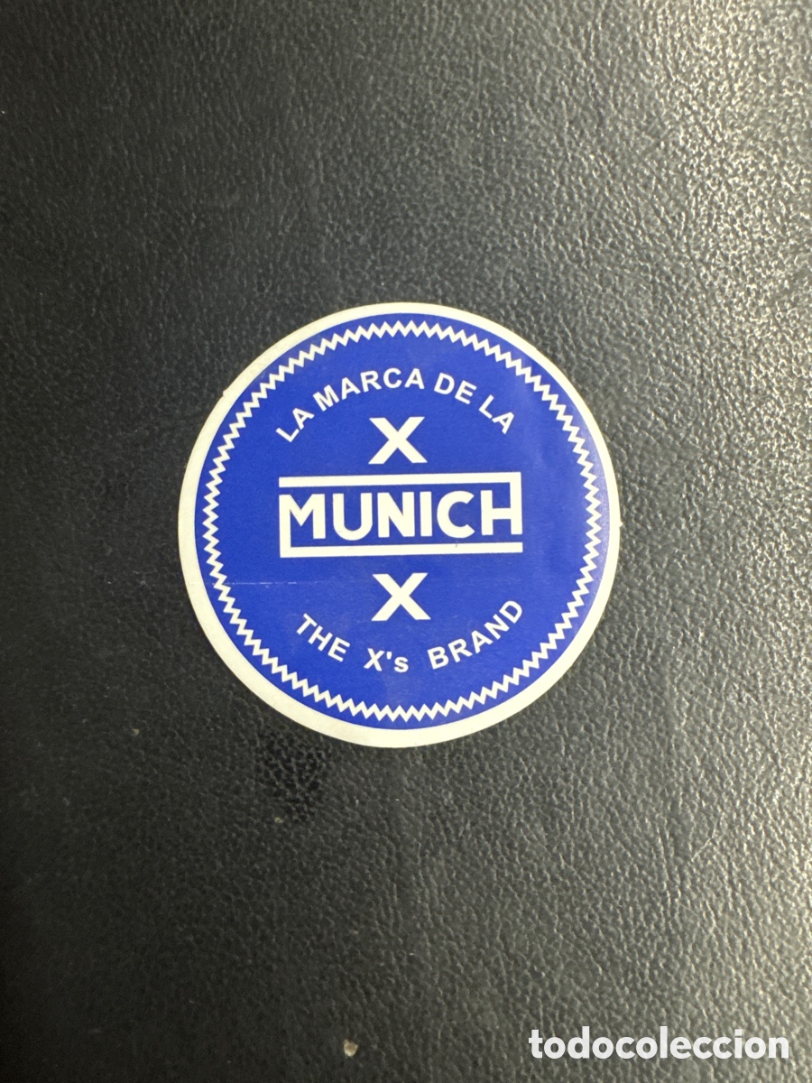 Pegatinas de colecci&oacute;n: Pegatina de la marca deportiva Munich