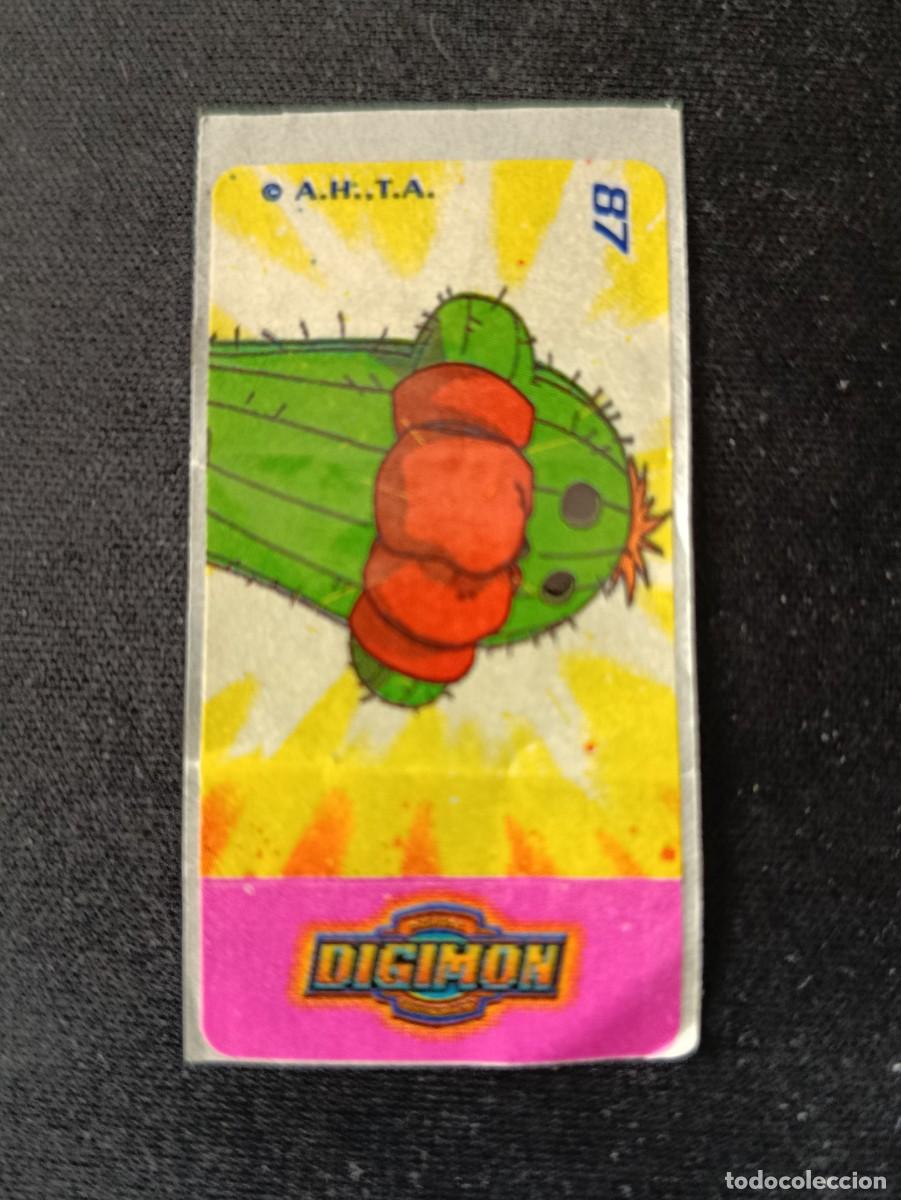 Pegatinas de colecci&oacute;n: PEGATINA CHICLE DIGIMON 87